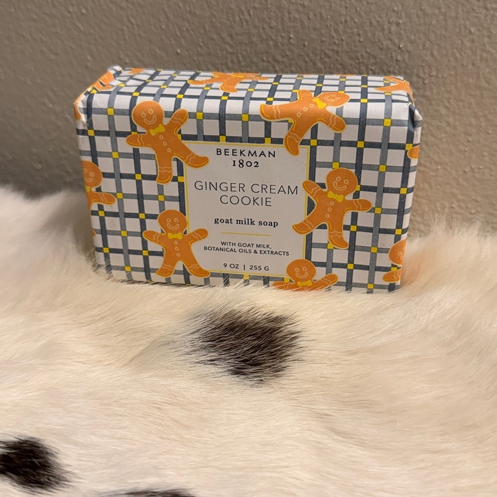 Beekman 1802 Ginger Cream Cookie Goat Milk Soap- Limited Edition